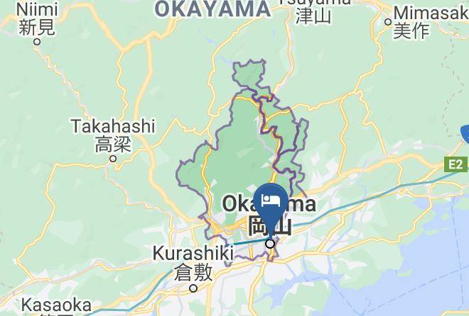 Abis Inn Okayama Map