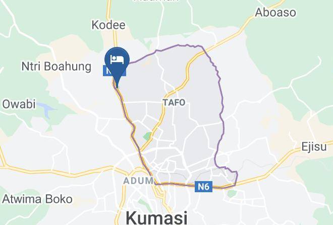 Kumasi - Abisarp Hotel Maps