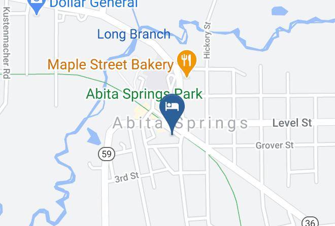St Tammany Par - Abita Springs Hotel Maps