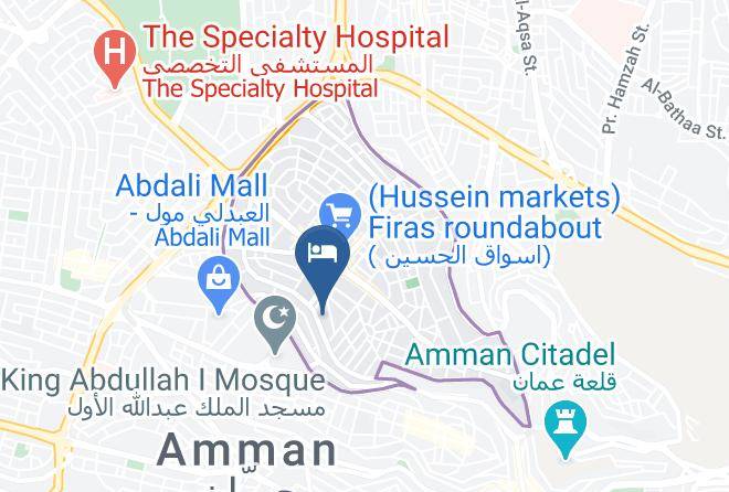 Amman - Abjar Hotel Maps