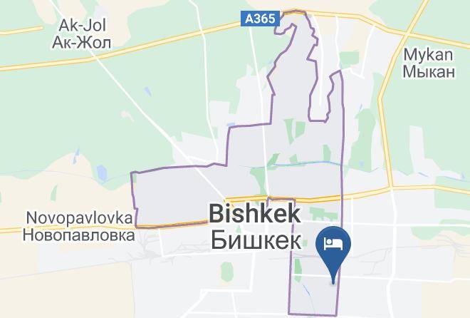 Bishkek - Abk Boutique Hotel Maps