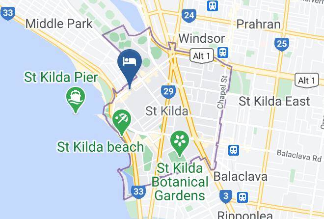Port Phillip - Easystay Bayside Motel Maps