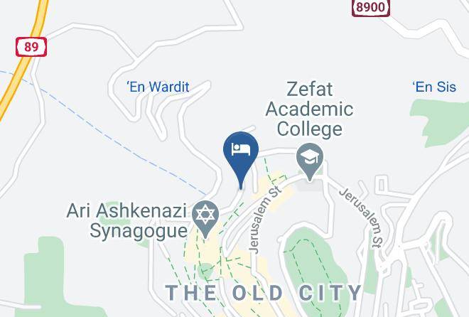 Zefat - Nof Ha'rashbi Maps