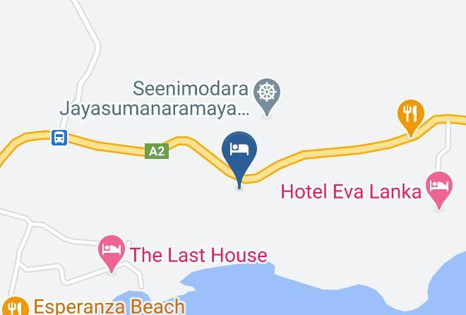 Galle - Abraham Resort Maps