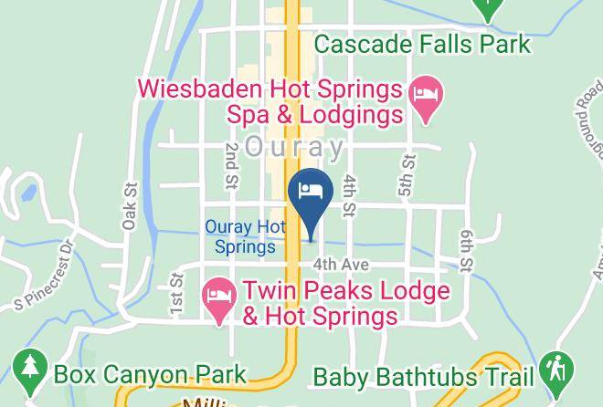 Ouray - Abram Inn & Suites Maps