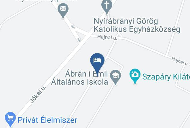 Nyirabrany - Abranyi Nyirfas Vendeghaz Maps