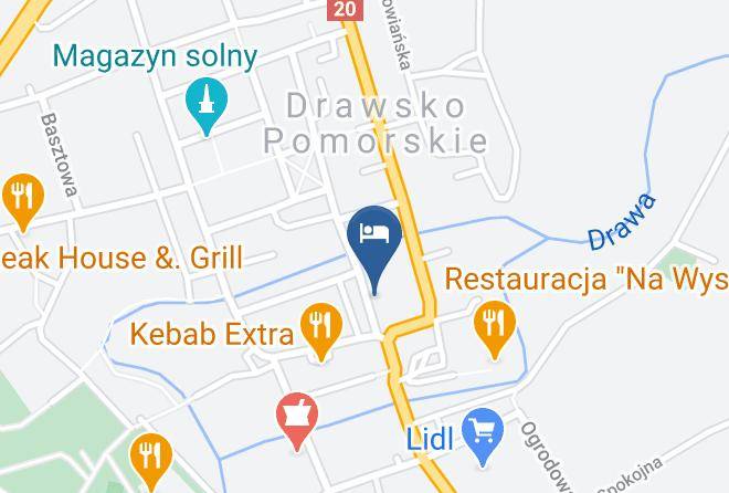 Drawski - Abrava Hotel Maps