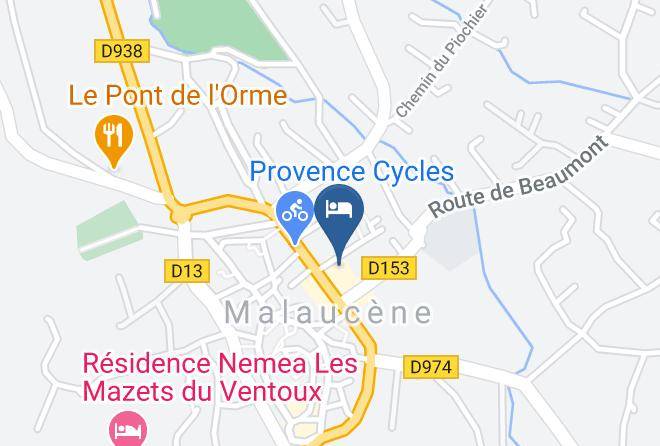 Vaucluse - Abri Du Ventoux Maps