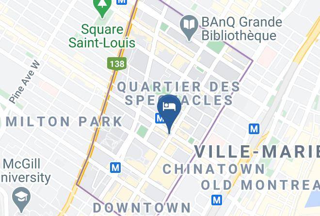 Abri Du Voyageur Hotel Map