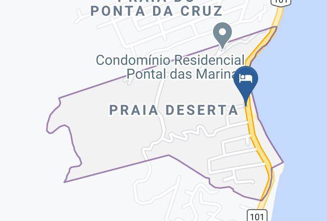 Sao Sebastiao - Abrico Beach Hotel Maps