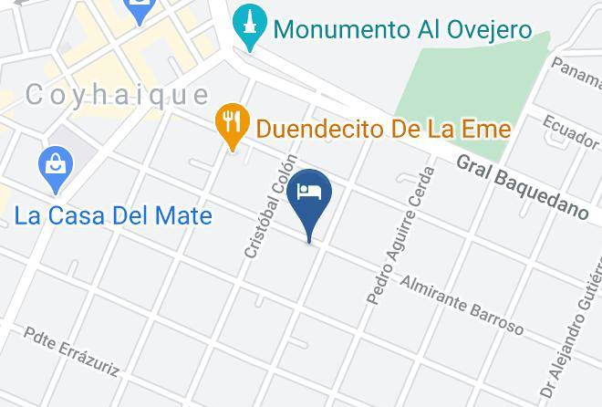 Coyhaique Province - Abriga Bed And Breakfast Maps