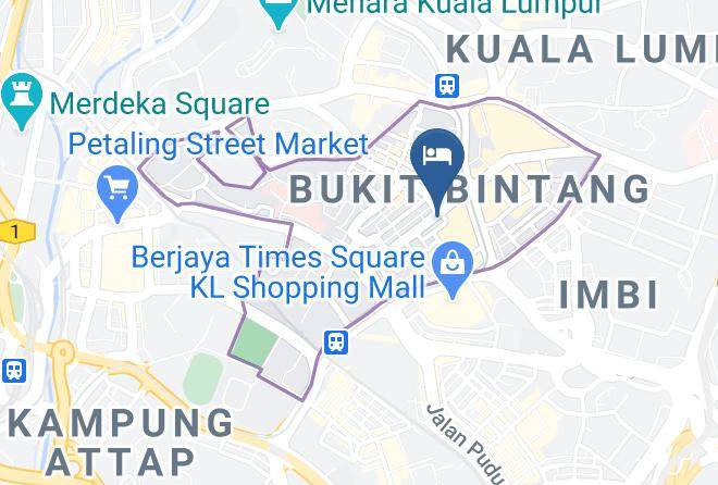 Kuala Lumpur - Goldbrick Hotel Maps
