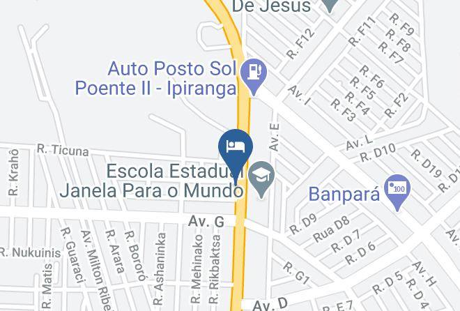 Parauapebas - Absinto Motel Maps