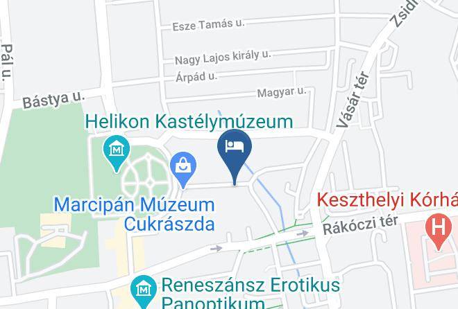 Keszthely - Abszolut Vendeghaz Maps
