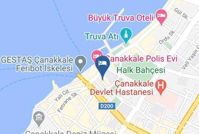 Canakkale Kemalpasa - Abydos Boutique Otel Maps