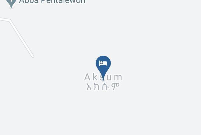 Aksum - Nyala Hotel Maps