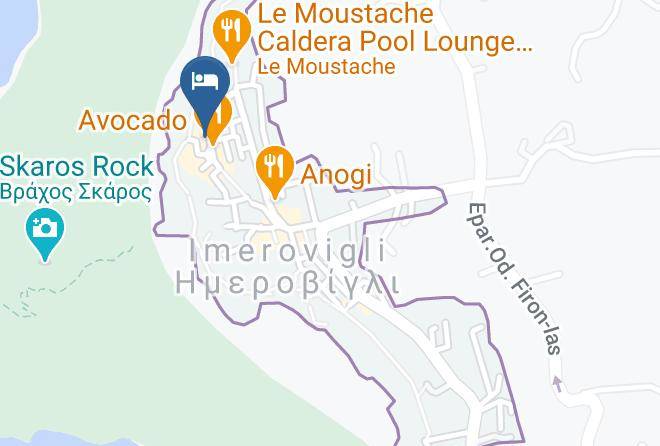 Thira - Abyssanto Suites & Spa Maps