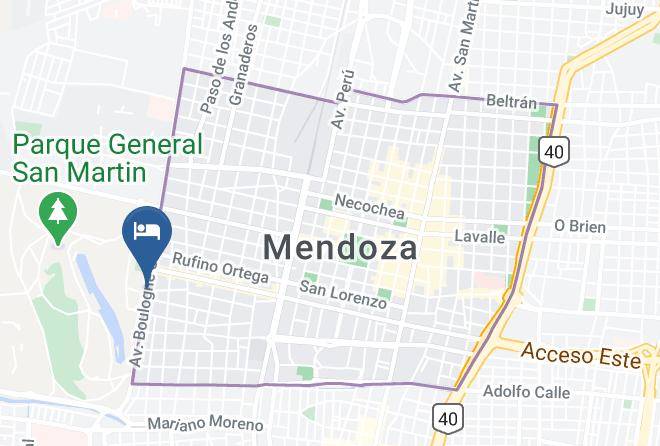 Mendoza - Aca En Mendoza Maps