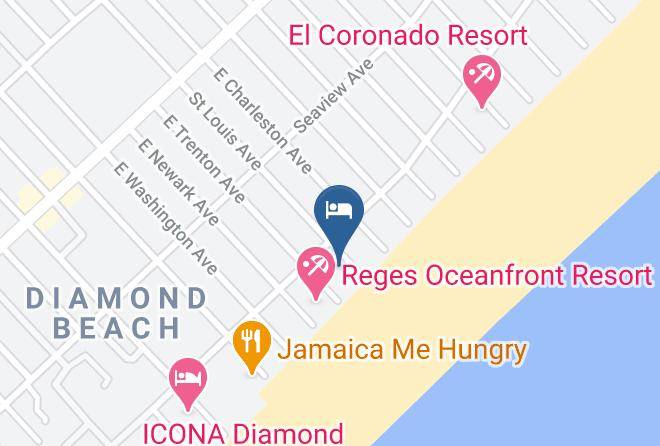 Cape May - Acacia Beachfront Resort Maps