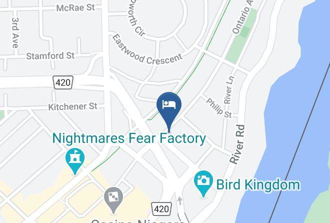 Niagara - Acacia Bed And Breakfast Maps
