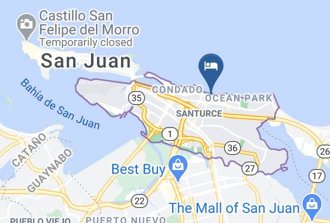 San Juan - Acacia Boutique Hotel Maps