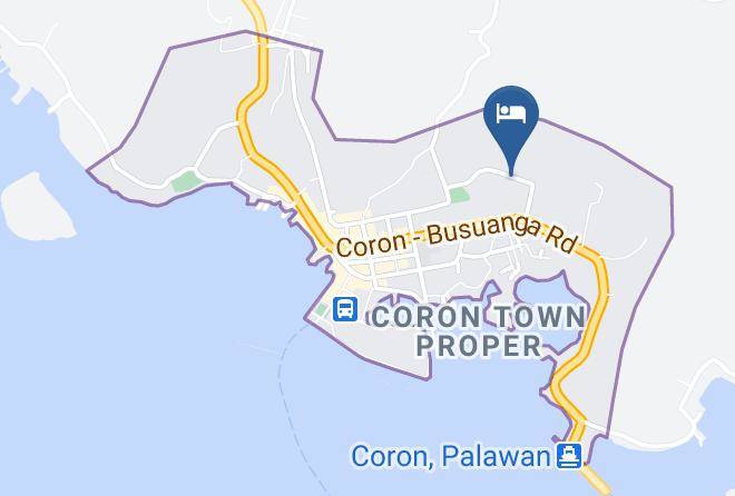 Palawan - Acacia Garden Inn Maps