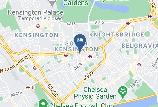 London - Acacia Hostel Maps