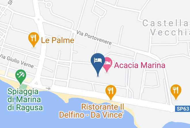 Ragusa - Acacia Palace Hotel Marina Di Ragusa Maps