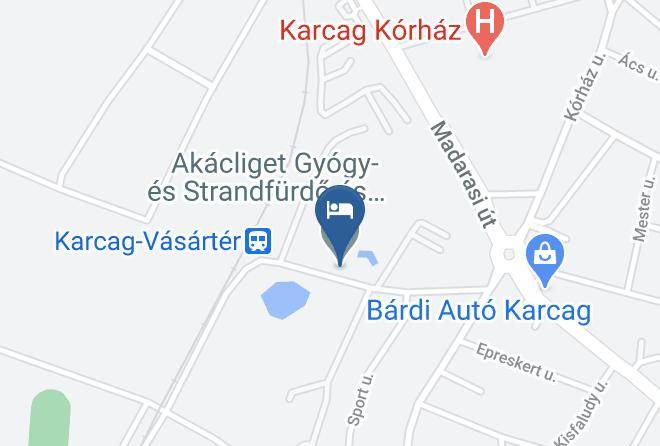 Karcag - Acacia Park Spa Maps