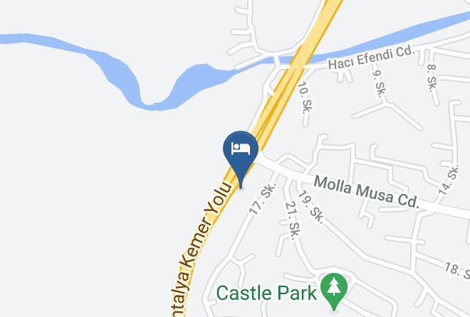 Konyaalti - Acacia Resort Hotel Maps