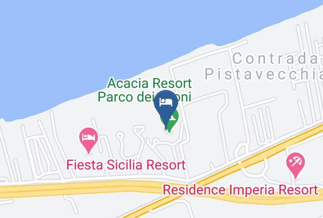 Palermo - Acacia Resort Scear Srl Maps
