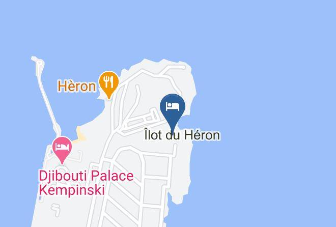 Djibouti - Acacias Hotel Maps