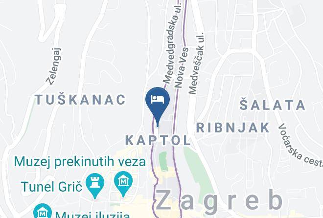 Zagreb - Hotel Academia Zagreb Maps