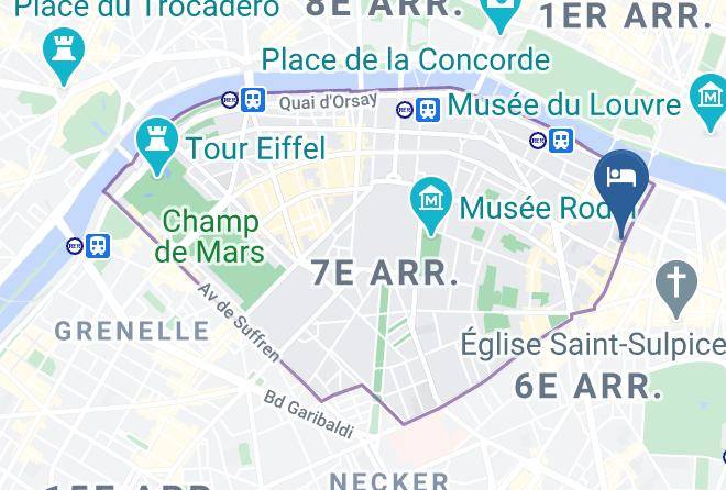 Paris - Hotel Academie Saint Germain Maps