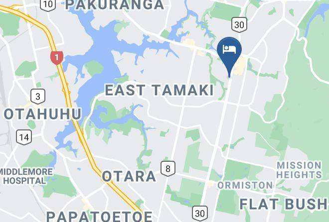 Auckland - Academy At Botany Motor Inn Maps