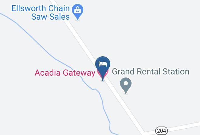 Hancock - Acadia Gateway Motel Maps