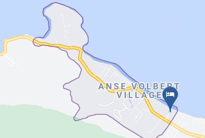 Baie Sainte Anne - Acajou Beach Resort Maps