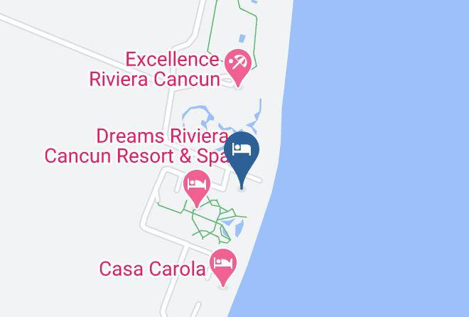 Puerto Morelos - Acamaya Reef Cabanas & Beach Bar Maps