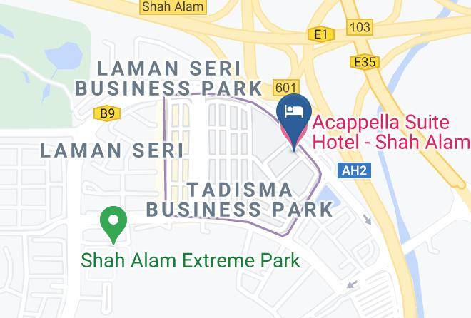 Petaling - Acappella Suite Hotel Shah Alam Maps