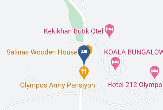 Kumluca - Acar Pansiyon Olympos Maps