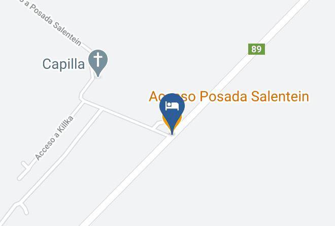 Tunuyan - Acceso Posada Salentein Maps