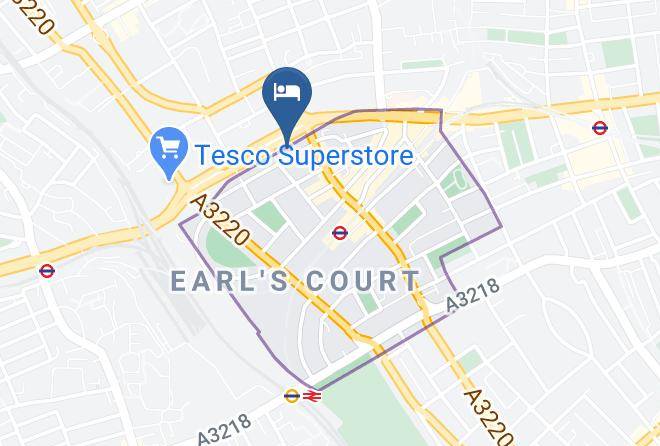 London - Access Earls Court Maps