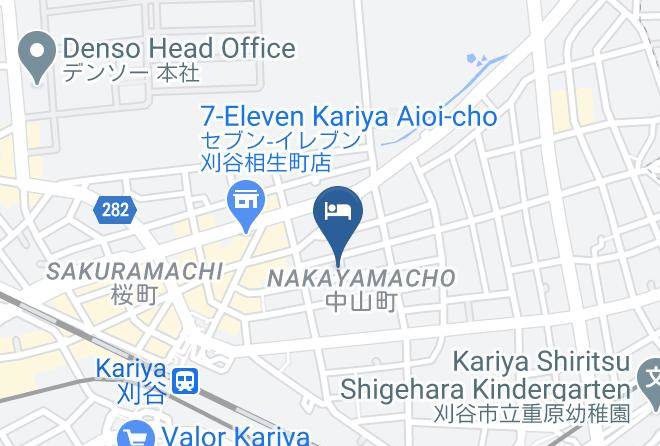 Kariya City - Access Inn Kariya Maps