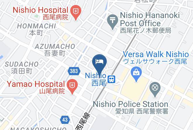 Nishio City - Access Inn Nishio Maps