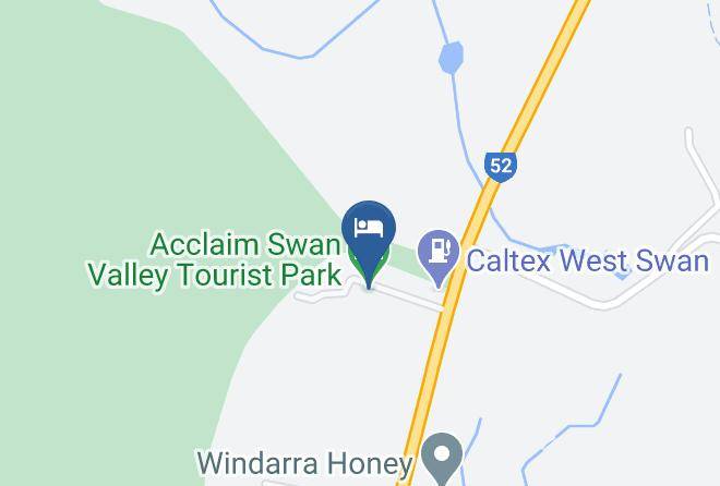 Swan - Acclaim Swan Valley Tourist Park Maps