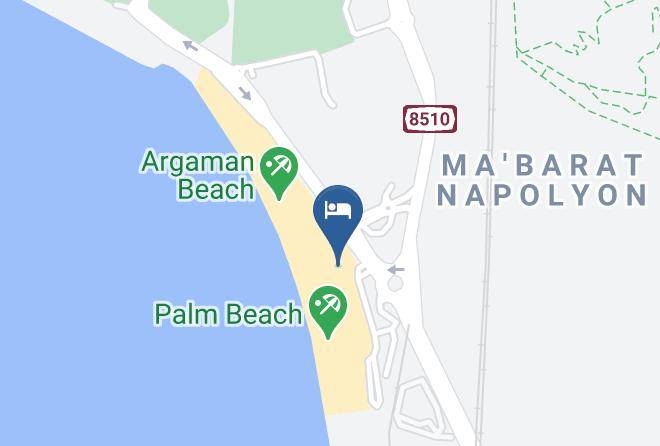 Akko - Acco Beach Hotel Maps