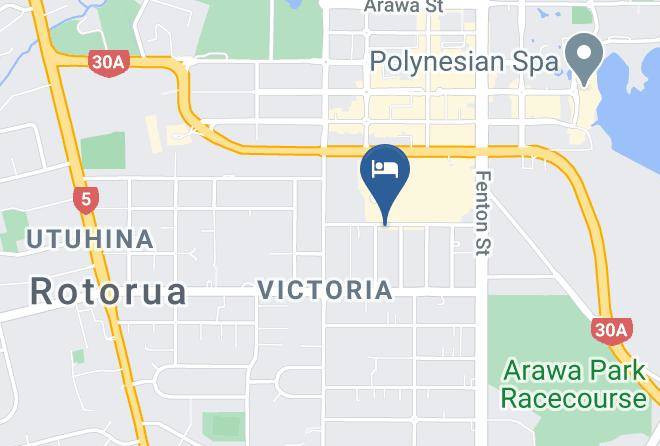Rotorua - Accolade Lodge Motel Maps