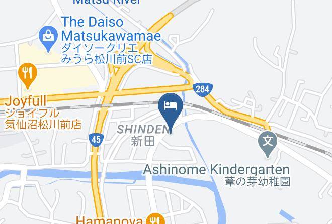 Kesennuma City - Accommo Inn Kesennuma Maps