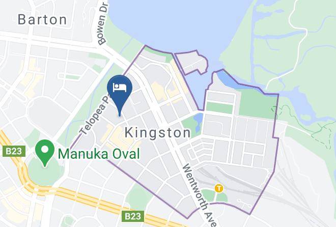 Kingston - Accommodate Canberra Maps