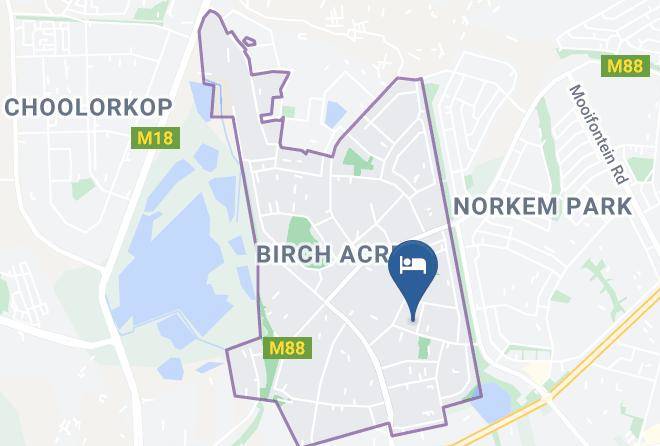 Ekurhuleni - Accommodation Badger Burrow Maps